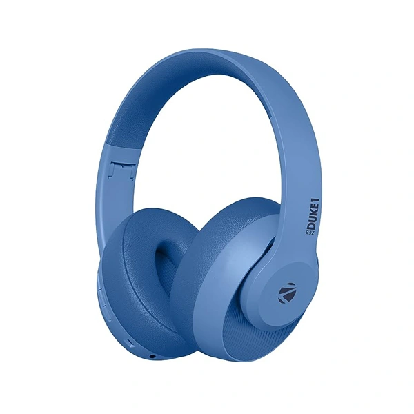 Zebronics Zeb-Dynamic with Bluetooth Supporting Headphone - Blue - Blue