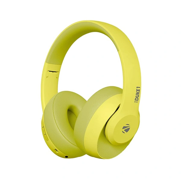 Zebronics Zeb-Dynamic with Bluetooth Supporting Headphone - Yellow - Yellow