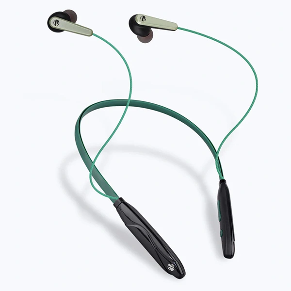Zebronics Zeb-Escape 10 Wireless Neckband - Green - Green