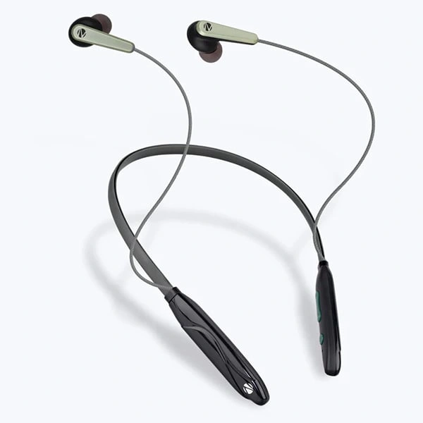 Zebronics Zeb-Escape 10 Wireless Neckband - Grey - Grey