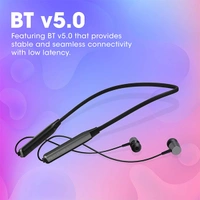 Zebronics Zeb-Evolve Wireless Bluetooth in Ear Neckband - Metallic Red - Metallic Red