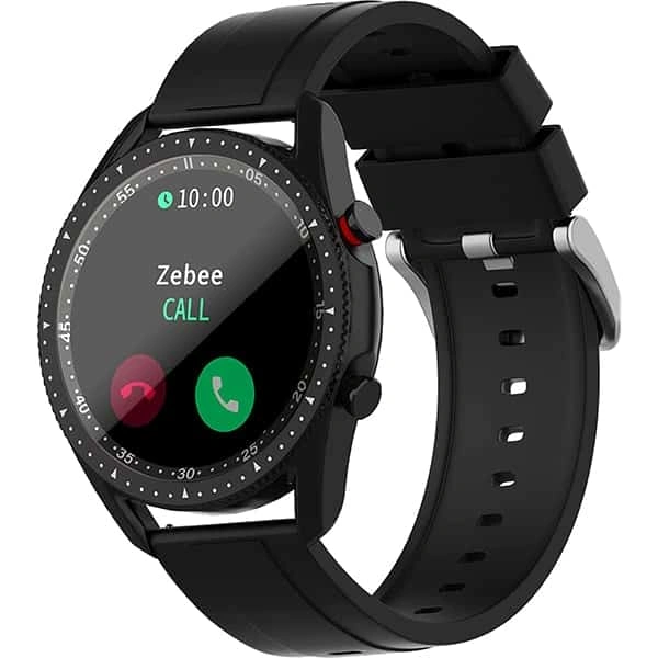 Zebronics Zeb-FIT4220CH Smart Fitness Watch - Black - Black