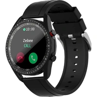 Zebronics Zeb-FIT4220CH Smart Fitness Watch - Black - Black