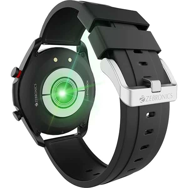 Zebronics Zeb-FIT4220CH Smart Fitness Watch - Black - Black