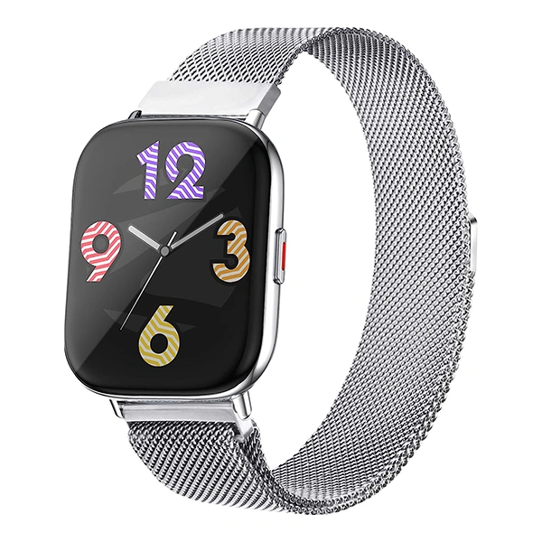 Zebronics ZEB-FIT5220CH Smart Fitness Watch With  IP68 Water Proof - Black, White