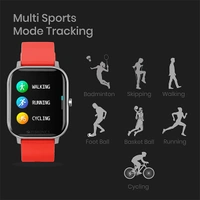 Zebronics Zeb-FIT920CH Smart Fitness Watch - Black, White