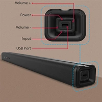 Zebronics ZEB-JUKE BAR 3500 60 Watt Wireless Bluetooth Single Soundbar