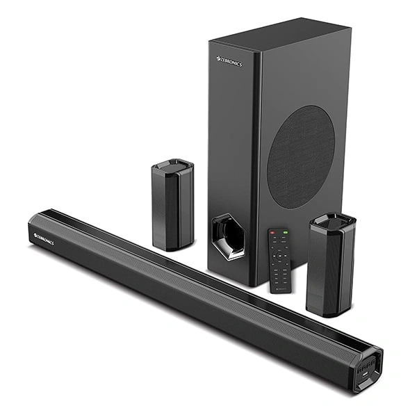 Zebronics ZEBRONICS ZEB-JUKE BAR 7400 PRO 5.1 channel soundbar with 6.5” subwoofer, 180W RMS