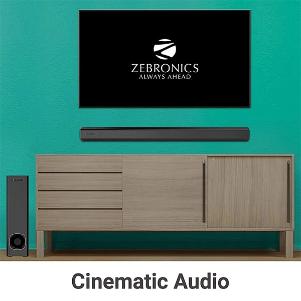 Zebronics ZEBRONICS Zeb-JUKEBAR 3900 80W Multimedia soundbar with subwoofer Supporting Bluetooth