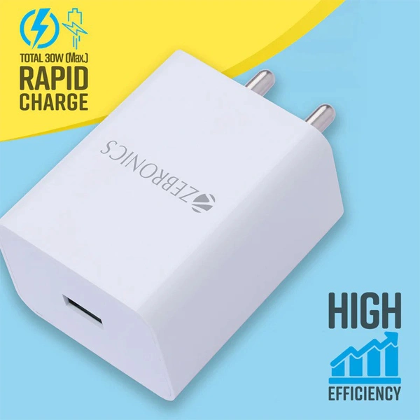 Zebronics ZEB-MA203 Mobile USB Charger with Cable