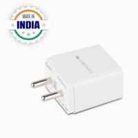 Zebronics Zeb-Ma5311Q 18 W Single Port Charging Adapter - Black, White