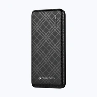 Zebronics Zeb-MB10000S1 10000mAh Power Bank - White - White