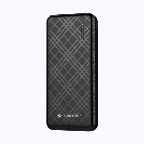 Zebronics Zeb-MB10000S1 10000mAh Power Bank - White - White