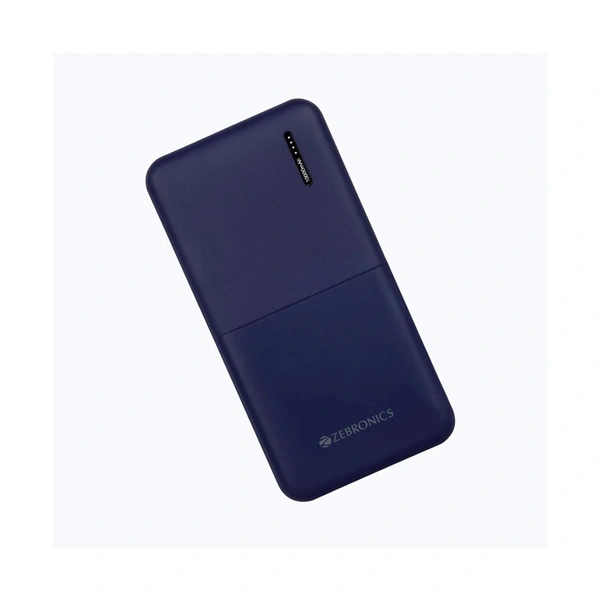 Zebronics Zeb-MB10000S3 10000mAh Power bank - Drak Blue - Drak Blue