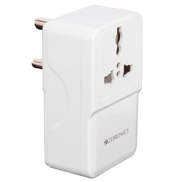 Zebronics Zeb-MPA10 Dual USB Adapter - White - White