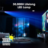 Zebronics ZEB-PIXAPLAY 12 LED Projector