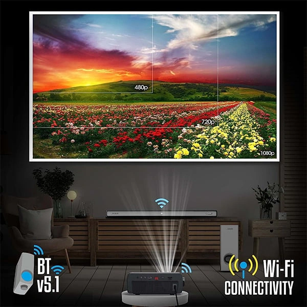 Zebronics ZEB-PIXAPLAY 15 Android Smart LED Projector