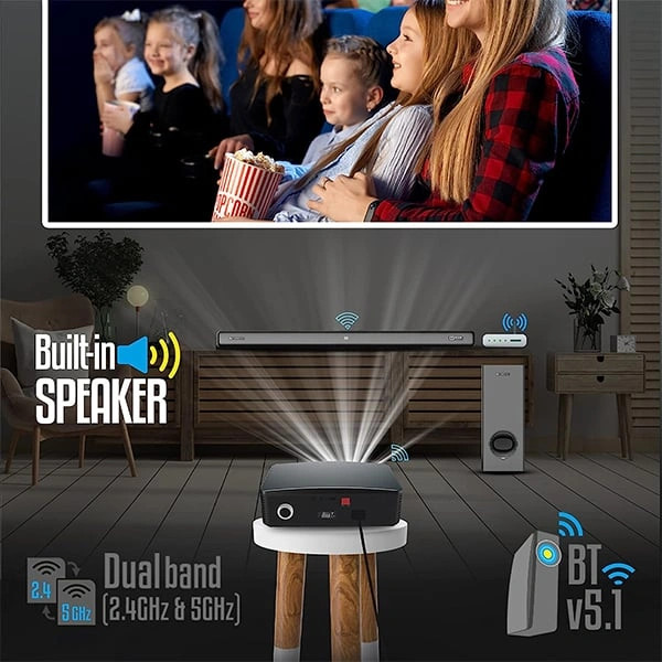 Zebronics ZEB-PIXAPLAY 16 Android Smart LED Projector