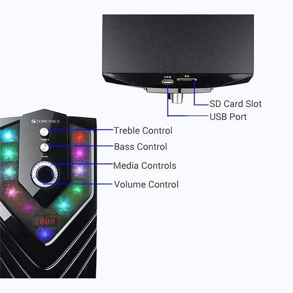 Zebronics Zeb-Samba 4.1 Home Theater