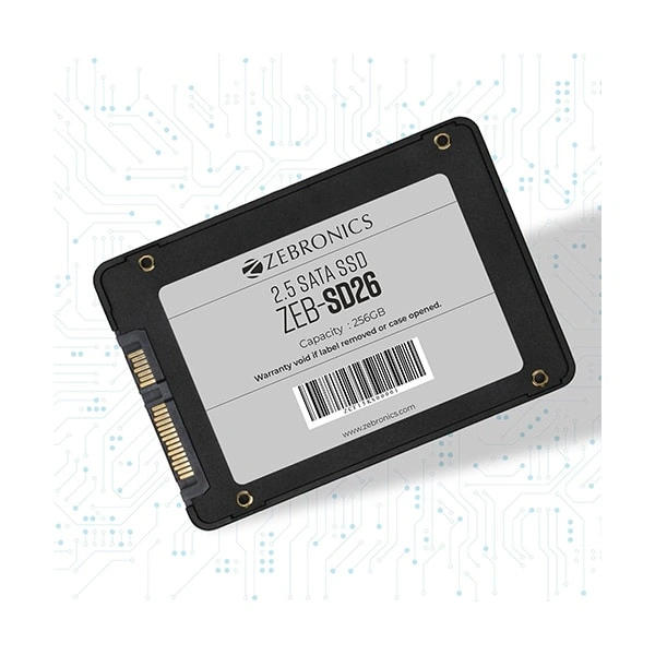 Zebronics ZEB-SD26 256 GB Solid State Drive, TLC, SATA II & SATA III Interface