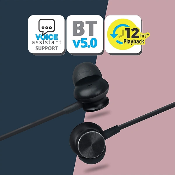 Zebronics Zeb-Slinger in Ear Wireless Neckband - Red - Red