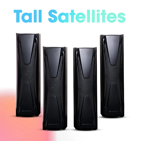 Zebronics Zeb-Sonata 4.1 Channel Home Theater Speaker with Subwoofer