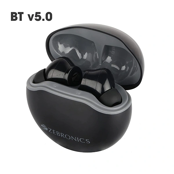 Zebronics Zeb-Sound Bomb 4 Wireless Earbuds - White - White