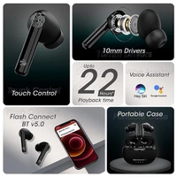 Zebronics Zeb-Sound Bomb 5 Wireless Earbuds - Red - Red