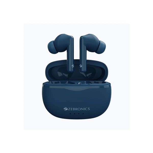 Zebronics Zeb-Sound Bomb 5 Wireless Earbuds - Blue - Blue
