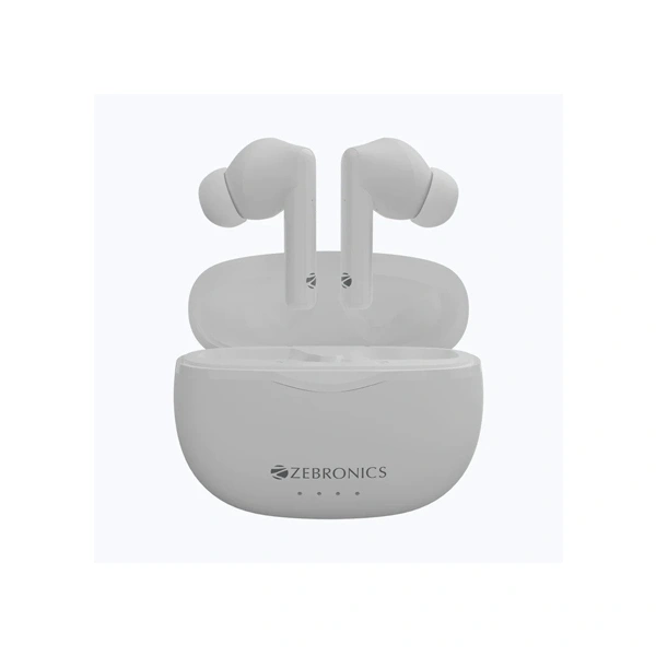 Zebronics Zeb-Sound Bomb 5 Wireless Earbuds - White - White