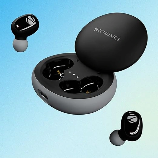 Zebronics Zeb-Sound Bomb N1 True Wireless Earbuds - Grey Volt - Grey Volt