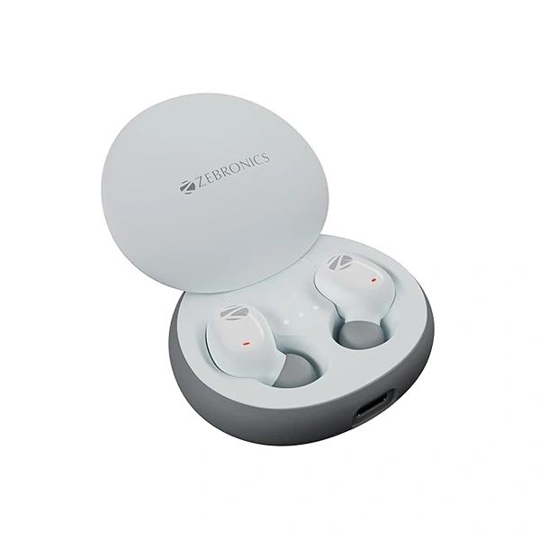 Zebronics Zeb-Sound Bomb N1 True Wireless Earbuds - Fog White - Fog White