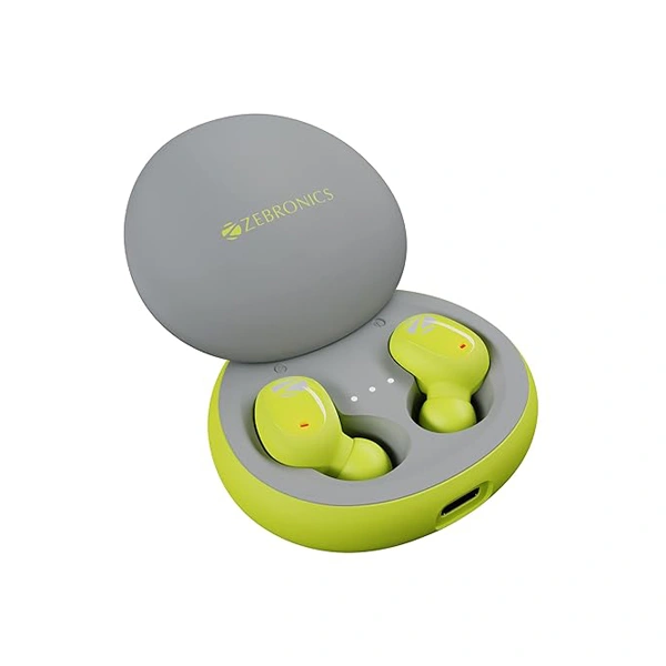 Zebronics Zeb-Sound Bomb N1 True Wireless Earbuds - Grey Volt - Grey Volt