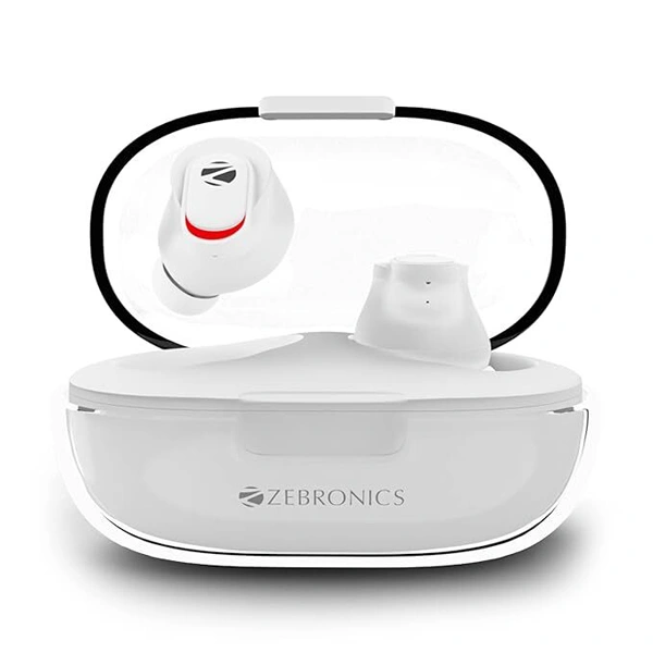 Zebronics Zeb-Sound Bomb N2 TWS Earbuds - White - White
