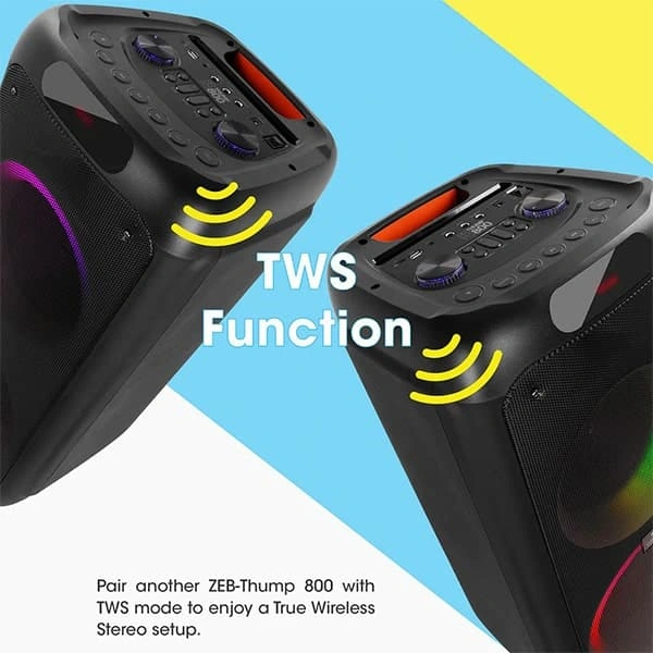 Zebronics Zeb-Thump 800 Trolley Speaker