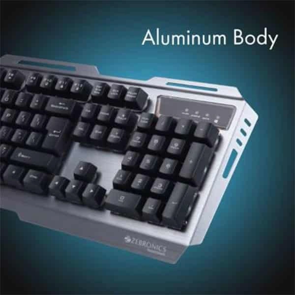 Zebronics Zeb-Transformer Gaming Keyboard and Mouse Combo (USB, Braided Cable) - Black