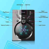 Zebronics ZEB-UDAAN 2.1 40W Bluetooth Home Theatre - Black, Blue, Red