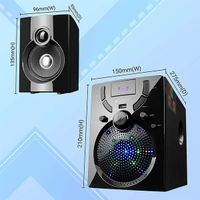 Zebronics ZEB-UDAAN 2.1 40W Bluetooth Home Theatre - Black, Blue, Red