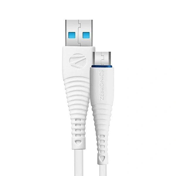 Zebronics Zeb-UMC101 USB to Micro USB Cable - Black, New
