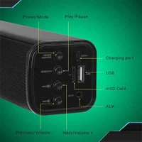 Zebronics Zeb-VITA Wireless Bluetooth 10W Portable Speaker