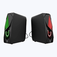 Zebronics Zeb-Warrior II 10 watts 2.0 Multimedia Speaker with RGB Lights