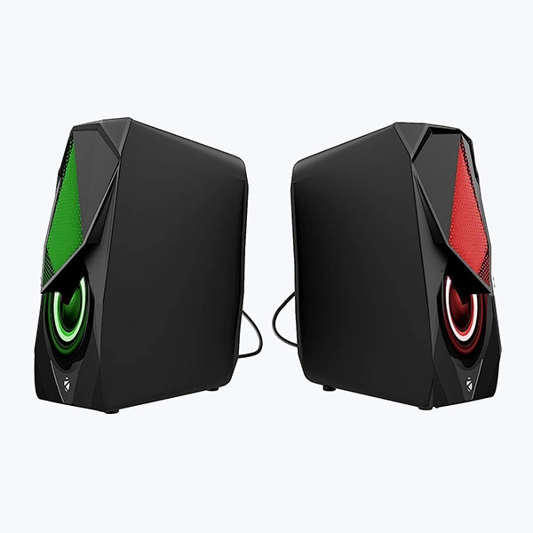 Zebronics Zeb-Warrior II 10 watts 2.0 Multimedia Speaker with RGB Lights