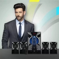Zebronics Zeb-Zen 4.1 Channel Multimedia Speaker with Bluetooth & Remote