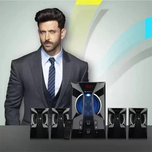 Zebronics Zeb-Zen 4.1 Channel Multimedia Speaker with Bluetooth & Remote
