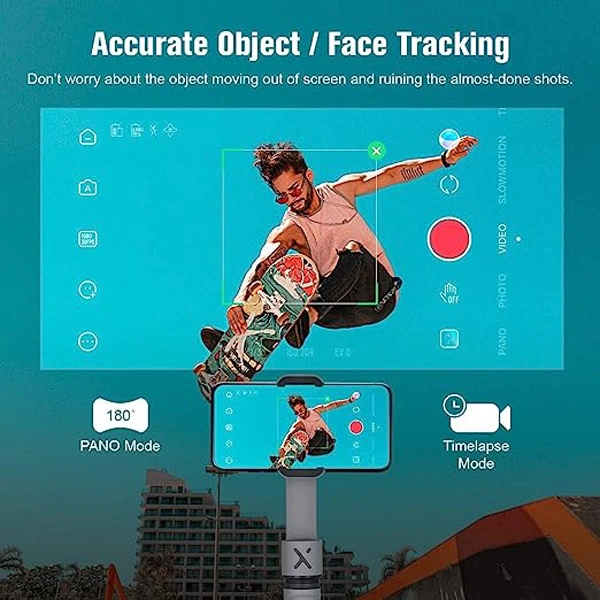 Zhiyun Smooth X Selfie Stick 2 Axis Phone Gimbal Stabilizer for Smartphone & iPhone