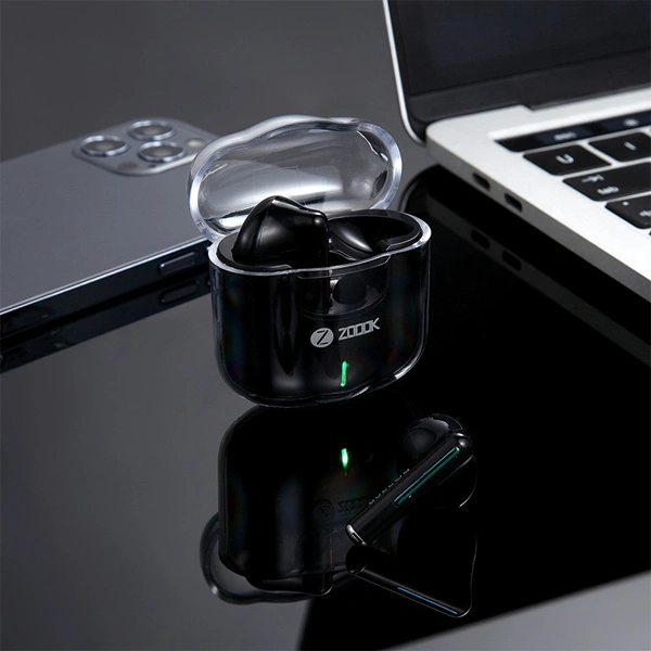 Zoook CHORD True Bluetooth Earbuds with Touch Controls - Black - Black