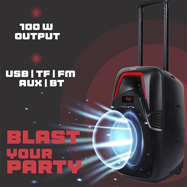 Zoook Hurricane Bluetooth Party Speaker