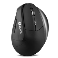 Zoook Infinite Wireless Vertical Ergonomic Mouse - Red - Red