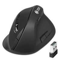 Zoook Infinite Wireless Vertical Ergonomic Mouse - Red - Red