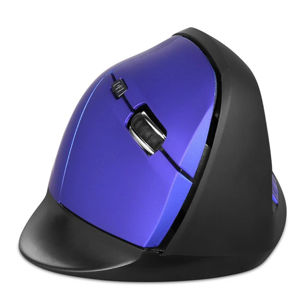Zoook Infinite Wireless Vertical Ergonomic Mouse - Blue - Blue